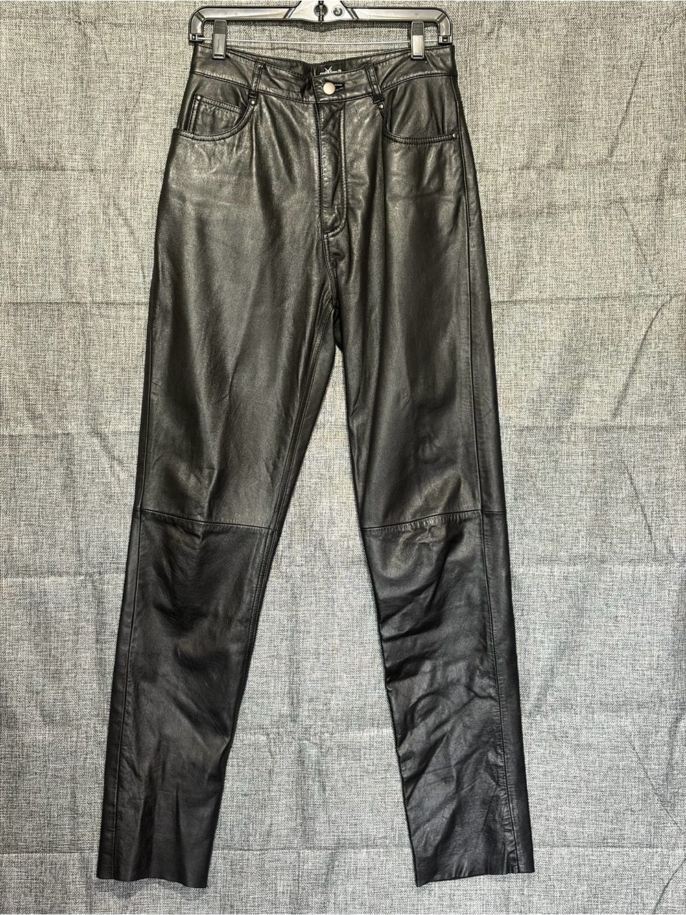 Wilsons Leather Maxima Vintage 90s Y2K Women’s lamb leather pants size 8
